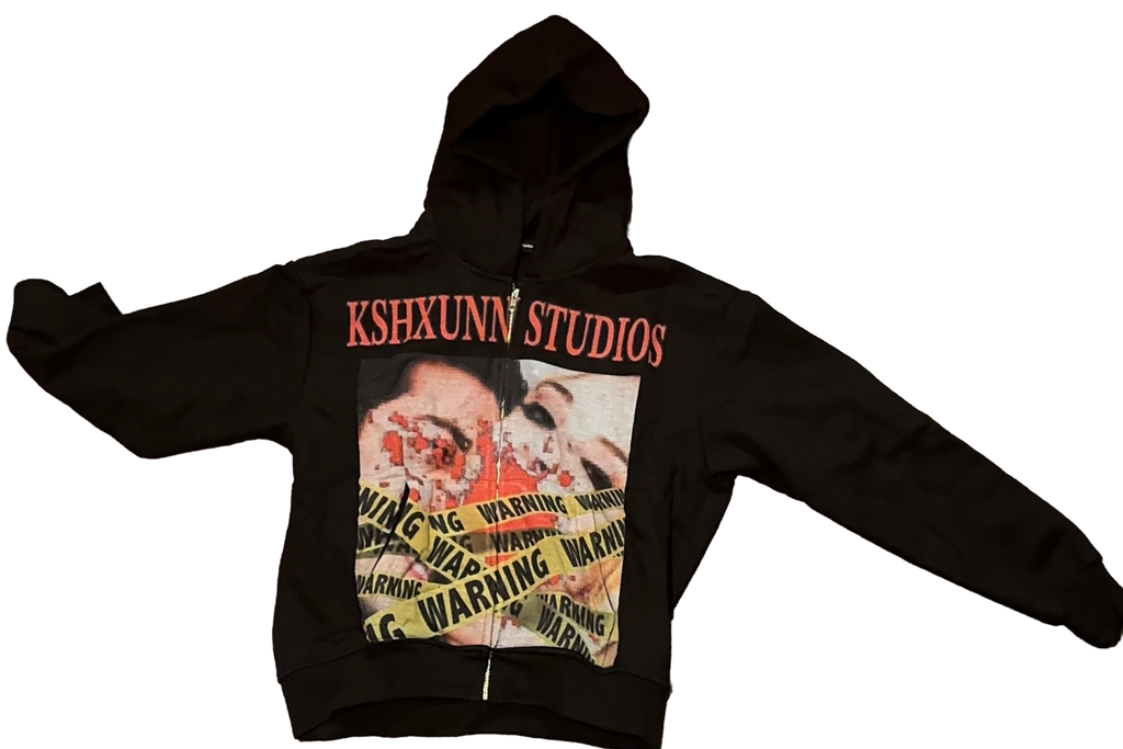 Kshxunn Studio “Wanted Vamps” Zip Hoodie 500 GSM Heavyweight